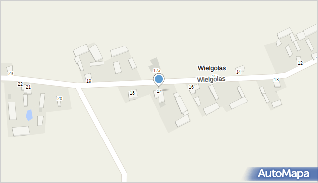 Wielgolas, Wielgolas, 17, mapa Wielgolas