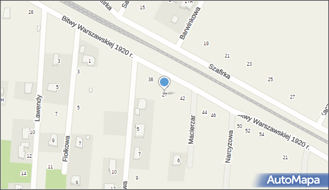 Wielgolas Brzeziński, Wielgolas Brzeziński, 27, mapa Wielgolas Brzeziński