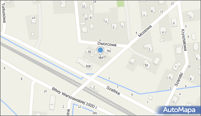 Wielgolas Brzeziński, Wielgolas Brzeziński, 56A, mapa Wielgolas Brzeziński