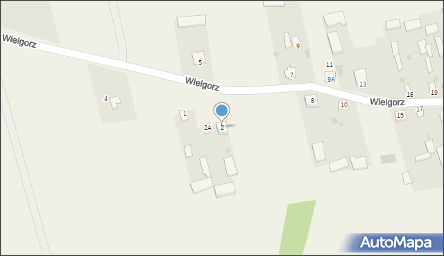 Wielgorz, Wielgorz, 2, mapa Wielgorz