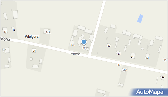 Wielgorz, Wielgorz, 36, mapa Wielgorz