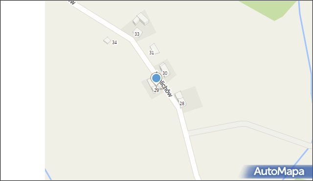 Wielichów, Wielichów, 29, mapa Wielichów