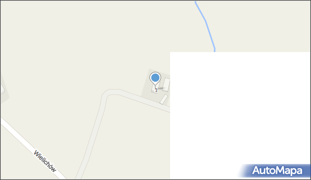 Wielichów, Wielichów, 3, mapa Wielichów
