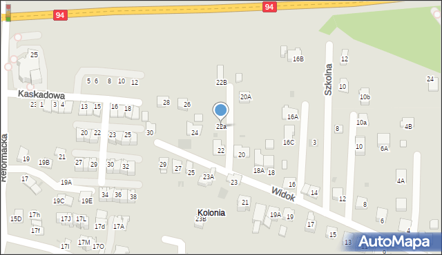 Wieliczka, Widok, 22a, mapa Wieliczka