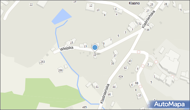 Wieliczka, Wiejska, 12, mapa Wieliczka