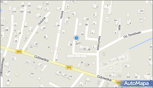 Wieliczka, Wierzynka Mikołaja, 2A, mapa Wieliczka