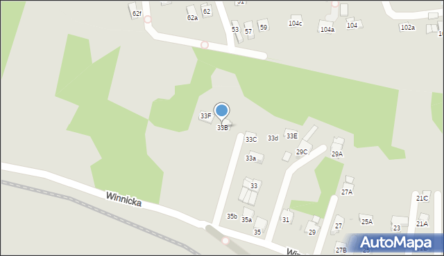 Wieliczka, Winnicka, 33B, mapa Wieliczka