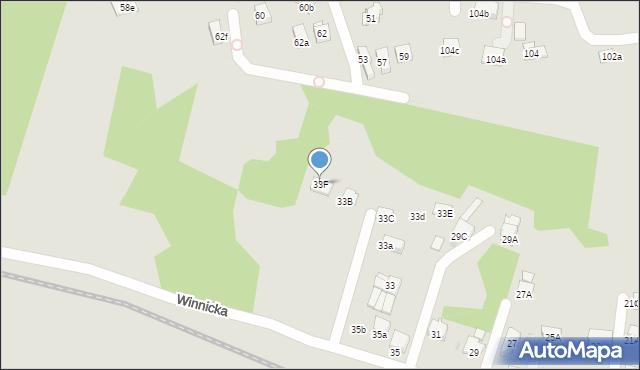 Wieliczka, Winnicka, 33F, mapa Wieliczka
