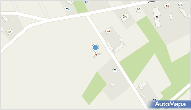 Wieliczna, Wieliczna, 75, mapa Wieliczna
