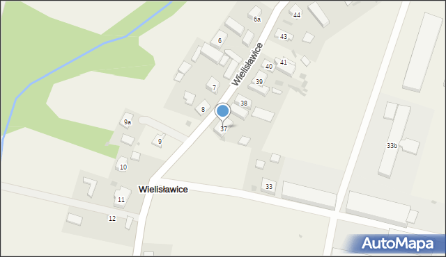 Wielisławice, Wielisławice, 37, mapa Wielisławice