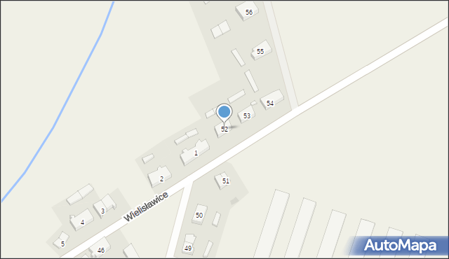 Wielisławice, Wielisławice, 52, mapa Wielisławice