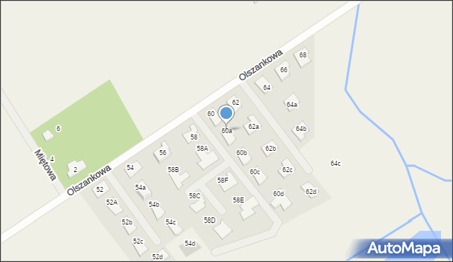 Wieliszew, Willowa, 60a, mapa Wieliszew