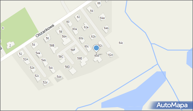 Wieliszew, Willowa, 60d, mapa Wieliszew