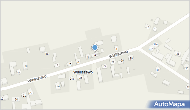 Wieliszewo, Wieliszewo, 4, mapa Wieliszewo