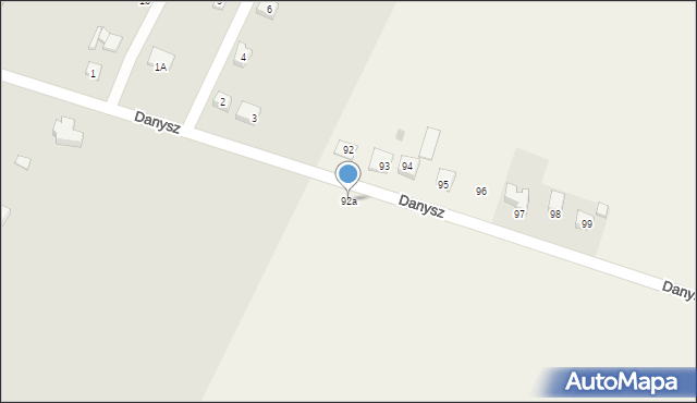 Wielka Wieś, Wielka Wieś, 92a, mapa Wielka Wieś