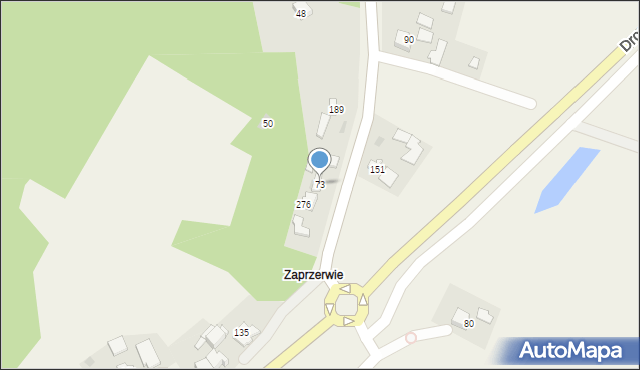 Wielka Wieś, Wielka Wieś, 73, mapa Wielka Wieś