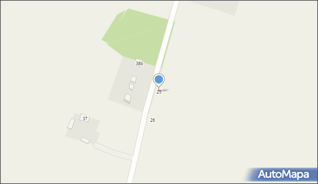 Wielka Wieś A, Wielka Wieś A, 25, mapa Wielka Wieś A