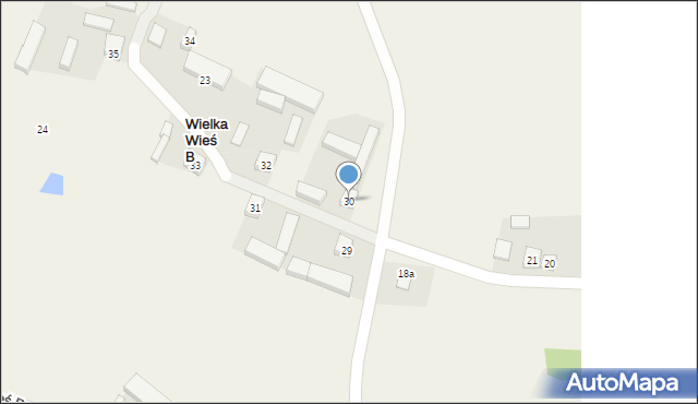 Wielka Wieś A, Wielka Wieś A, 30, mapa Wielka Wieś A