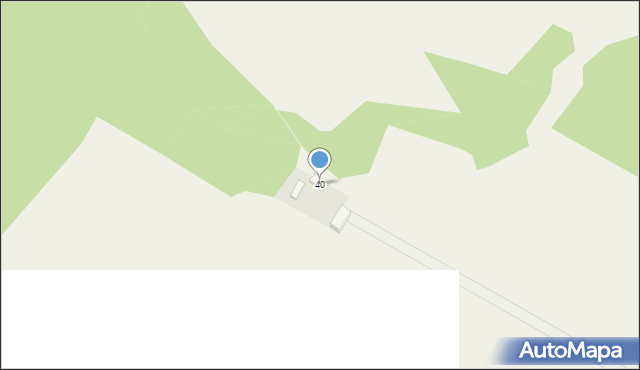 Wielka Wieś B, Wielka Wieś B, 40, mapa Wielka Wieś B