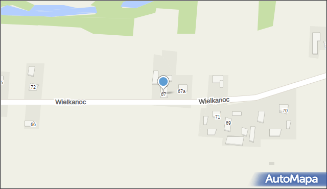 Wielkanoc, Wielkanoc, 67, mapa Wielkanoc