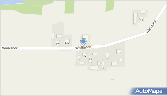 Wielkanoc, Wielkanoc, 68, mapa Wielkanoc