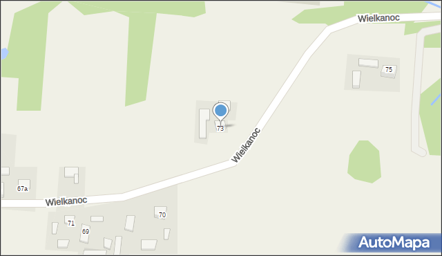 Wielkanoc, Wielkanoc, 73, mapa Wielkanoc