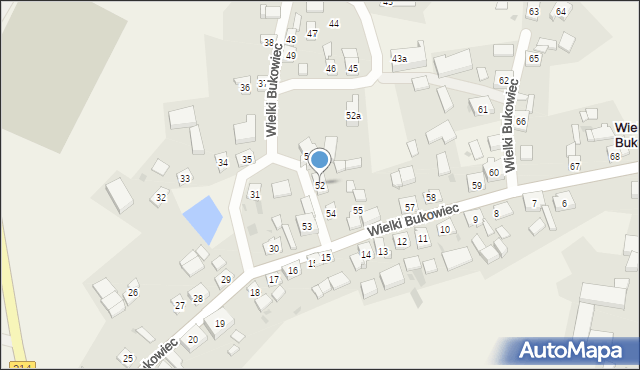 Wielki Bukowiec, Wielki Bukowiec, 52, mapa Wielki Bukowiec