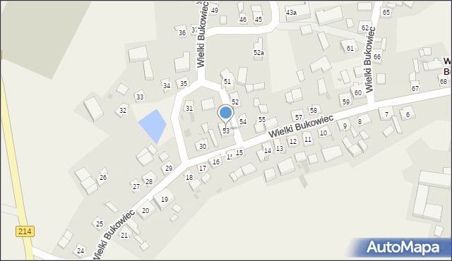 Wielki Bukowiec, Wielki Bukowiec, 53, mapa Wielki Bukowiec