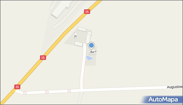 Wielki Głęboczek, Wielki Głęboczek, 28a, mapa Wielki Głęboczek