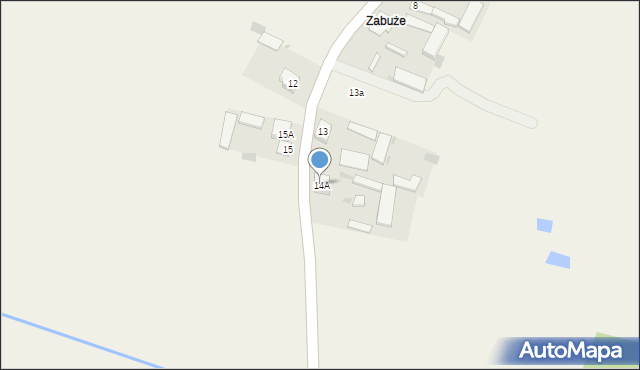 Wielkie, Wielkie, 14A, mapa Wielkie