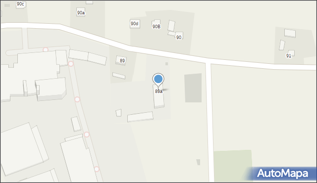 Wielkie Rychnowo, Wielkie Rychnowo, 89a, mapa Wielkie Rychnowo