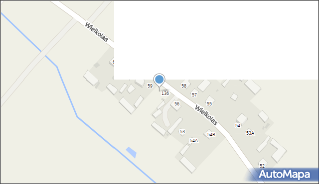 Wielkolas, Wielkolas, 61, mapa Wielkolas