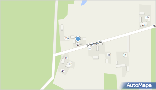 Wielkopole, Wielkopole, 13, mapa Wielkopole