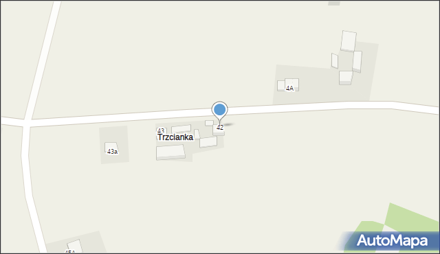 Wieloborowice, Wieloborowice, 42, mapa Wieloborowice