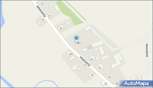Wielodróż, Wielodróż, 37, mapa Wielodróż