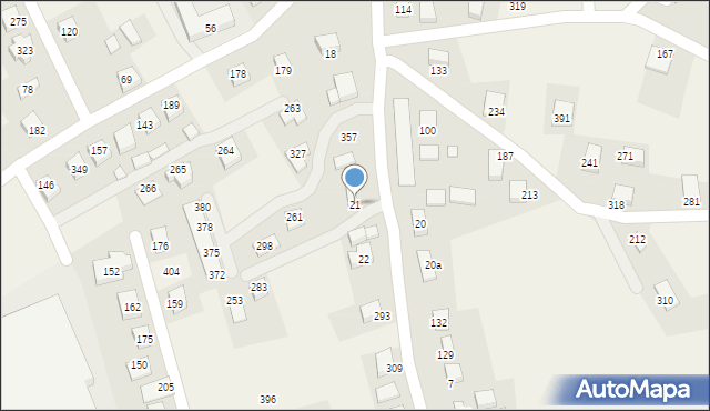 Wielogłowy, Wielogłowy, 21, mapa Wielogłowy