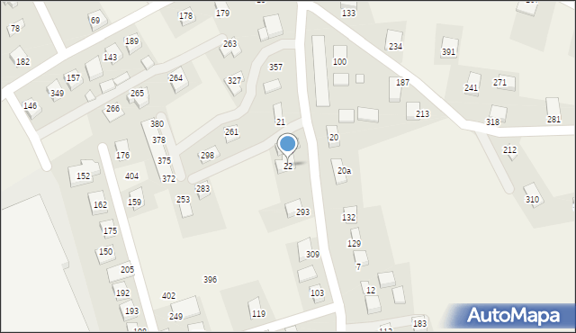 Wielogłowy, Wielogłowy, 22, mapa Wielogłowy