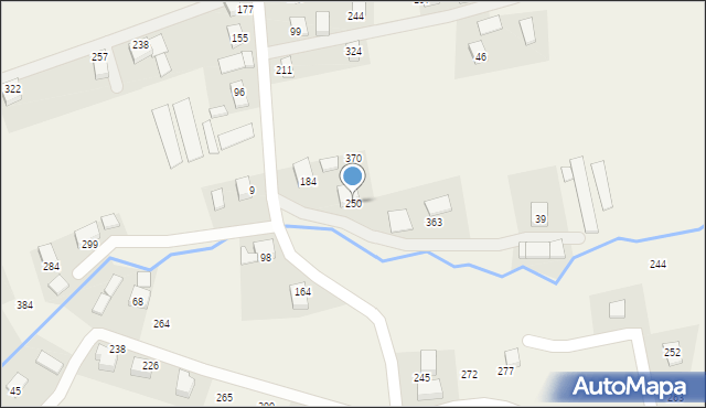 Wielogłowy, Wielogłowy, 250, mapa Wielogłowy