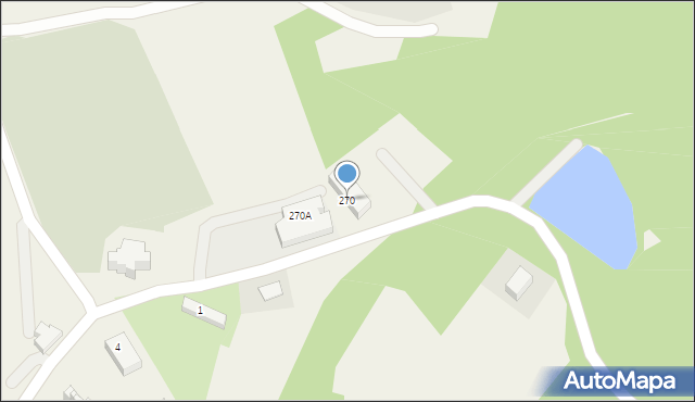 Wielogłowy, Wielogłowy, 270, mapa Wielogłowy