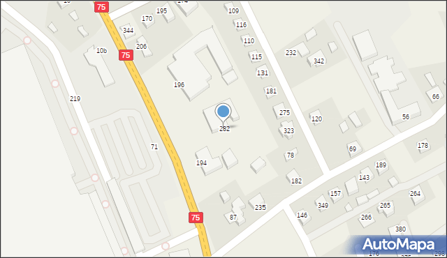 Wielogłowy, Wielogłowy, 282, mapa Wielogłowy