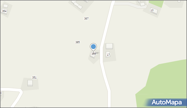 Wielogłowy, Wielogłowy, 355, mapa Wielogłowy