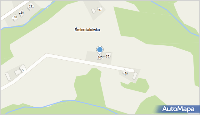 Wielogłowy, Wielogłowy, 365, mapa Wielogłowy