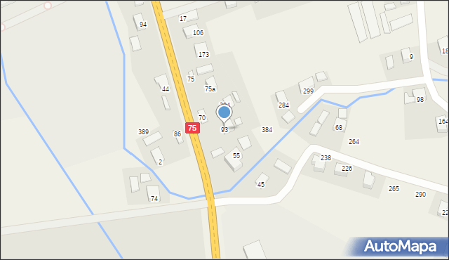 Wielogłowy, Wielogłowy, 93, mapa Wielogłowy