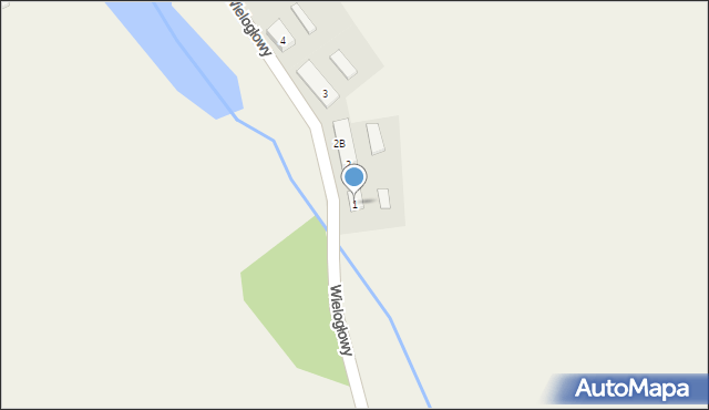 Wielogłowy, Wielogłowy, 1, mapa Wielogłowy
