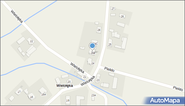 Wielołęka, Wielołęka, 24a, mapa Wielołęka