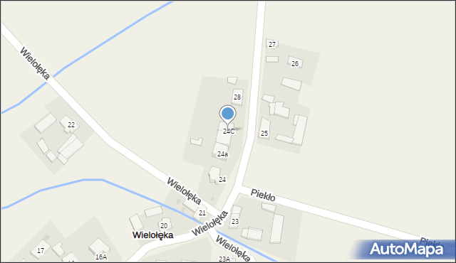 Wielołęka, Wielołęka, 24C, mapa Wielołęka
