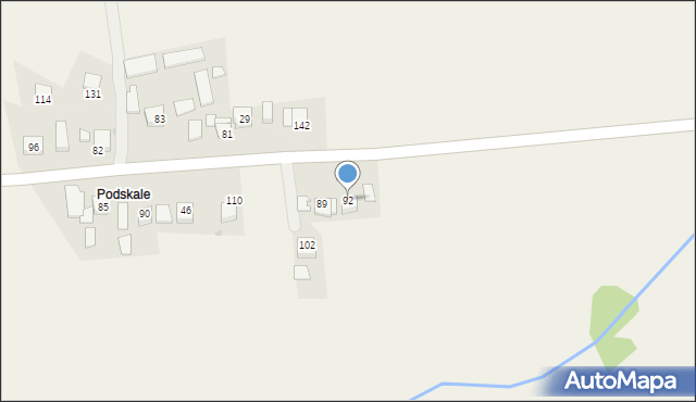 Wieniec, Wieniec, 92, mapa Wieniec