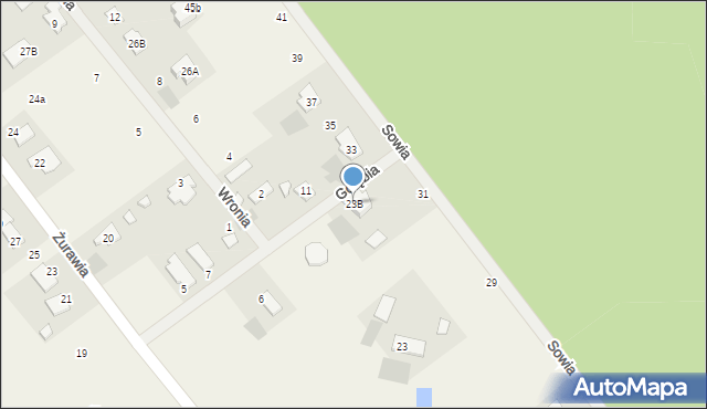 Wieniec-Zalesie, Wieniec-Zalesie, 23B, mapa Wieniec-Zalesie