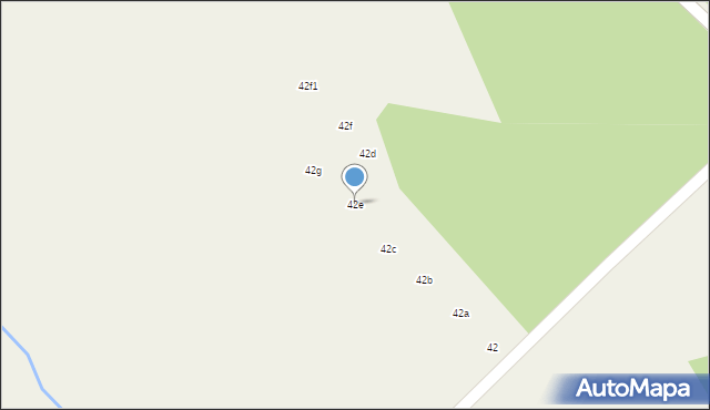 Wieniec-Zalesie, Wieniec-Zalesie, 42e, mapa Wieniec-Zalesie