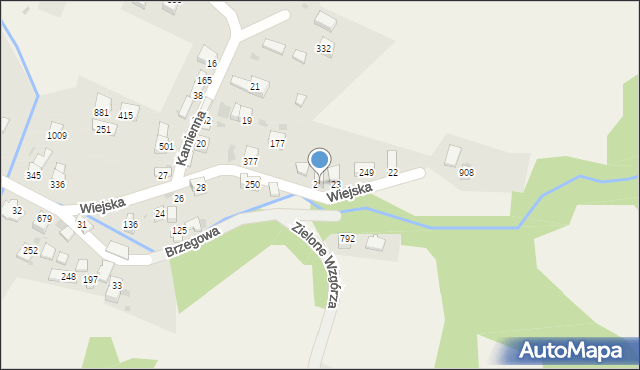 Wieprz, Wiejska, 299, mapa Wieprz